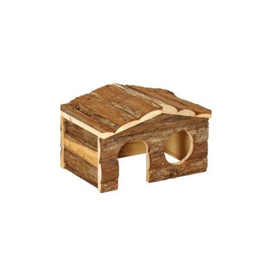 Cabaña madera mediana roedores