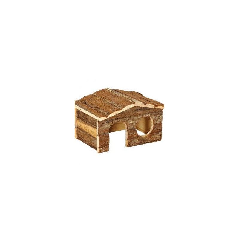 Cabaña madera mediana roedores