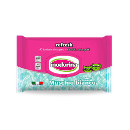 TOALLITAS HÚMEDAS INODOROINA MUSGO BLANCO