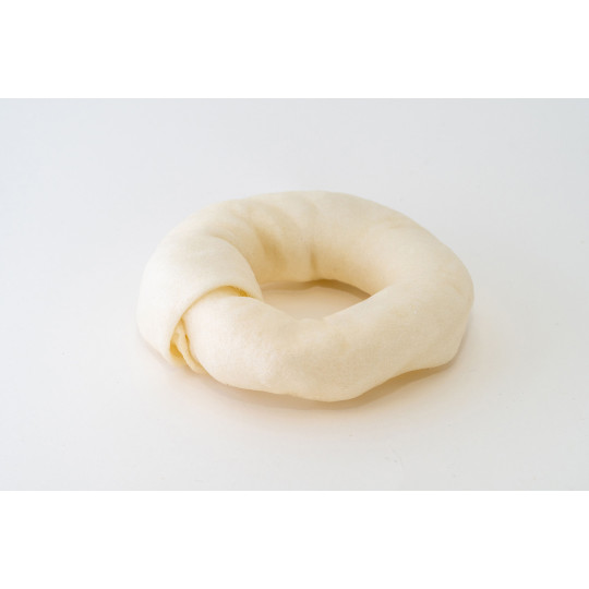 Snacks Rawhide Donut Masticable de Piel Natural 8-9cm