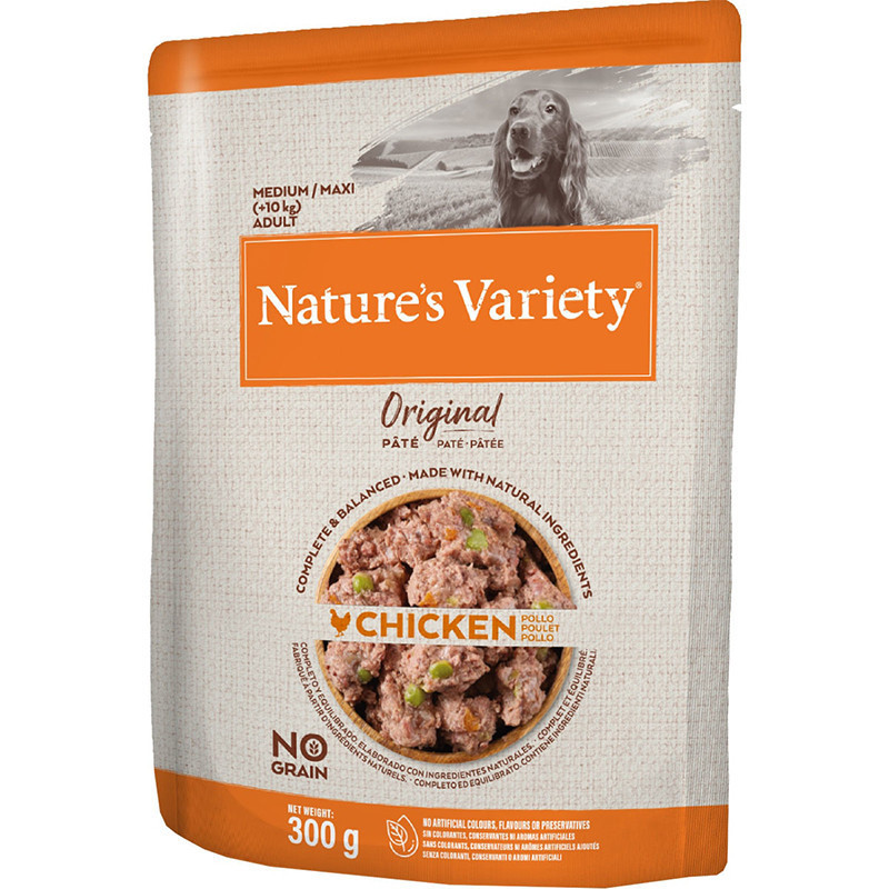 Nature's Variety Original Paté de perro. No Grain Pollo Nature's Variety Original Paté de perro. No Grain Pollo