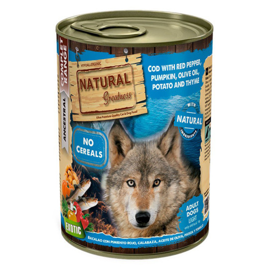 Natural Greatness Bacalao Con Pimiento Rojo 400 GR