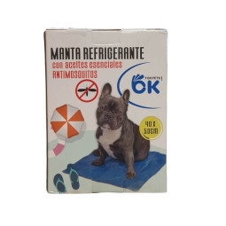 Manta Refrigerante con Aceites Esenciales Antimosquitos