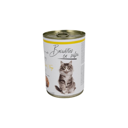 Bocaditos en salsa cat pollo