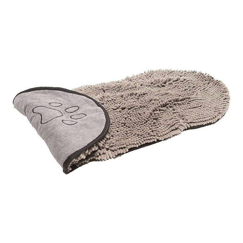 DIRTY DOG SHAMMY TOALLA GRIS