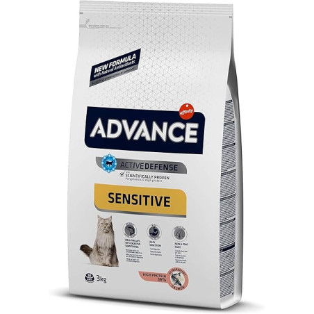 Pienso Advance Cat Adult Salmón & Rice para gatos-Zaragoza, Superguau