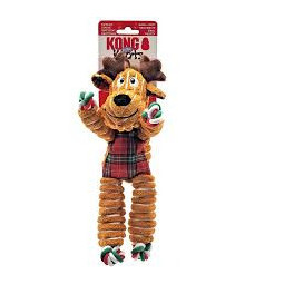 Kong Holiday Floppy Knots Reindeer, Superguau