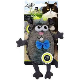 All For Paws Catzilla Juguete Crazy Mouse ,Superguau