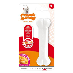 Nylabone  Juguete Mordedor Extreme Pollo - tienda de juguetes de perros en Zaragoza,Superguau