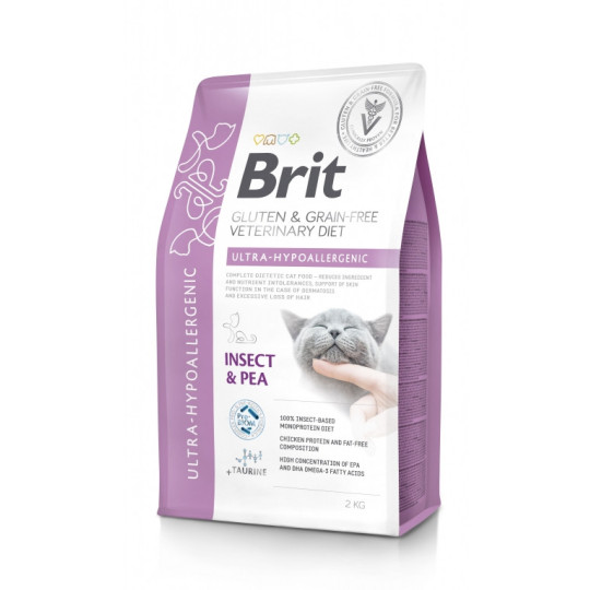 Brit Vet Diet Cat Ultra Hypoallergenic