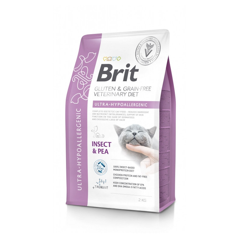 Brit Vet Diet Cat Ultra Hypoallergenic