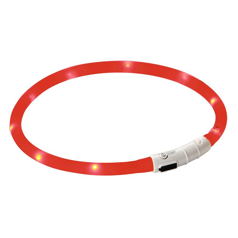 Kerbl Collar LED Maxi Safe Rojo 55cm