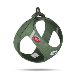 Curli Arnés Air Mesh Clasp Verde Militar