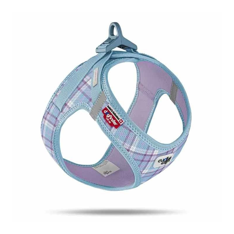 Curli Arnés Air Mesh Clasp Aqua Caro