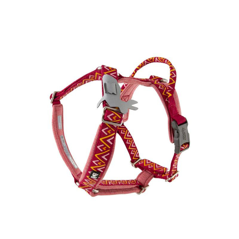 Hurtta Arnés en Y Ajustable Razzle-Dazzle Burdeos 100cms