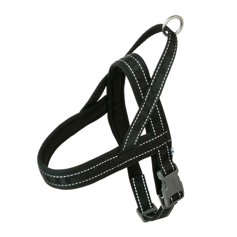 Hurtta Arnés Casual en H negro