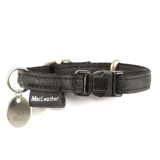 MacLeather Collar Classic Negro