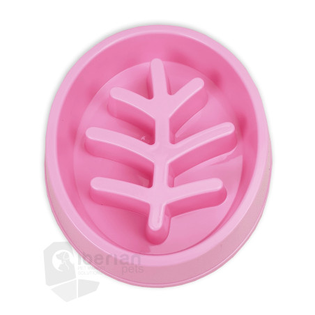 Comedero Antivoracidad Rosa