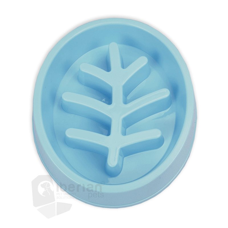 Comedero Antivoracidad Azul
