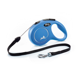Flexi New Classic Cordón Azul 8mts