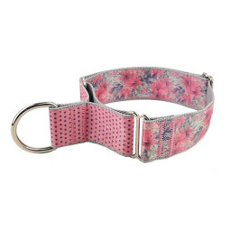 Ibañez Collar Martingale Floral Rosa