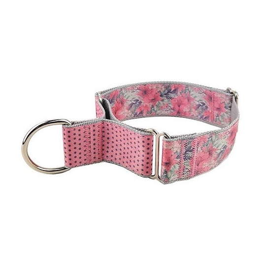 Ibañez Collar Martingale Floral Rosa