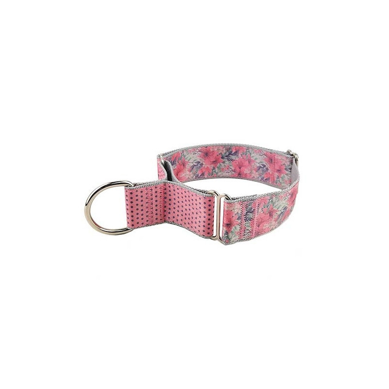 Ibañez Collar Martingale Floral Rosa