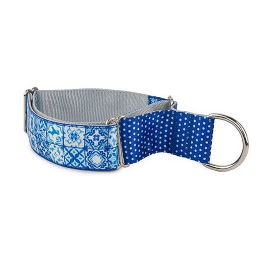 Ibañez Collar Martingale Mosaic Azul