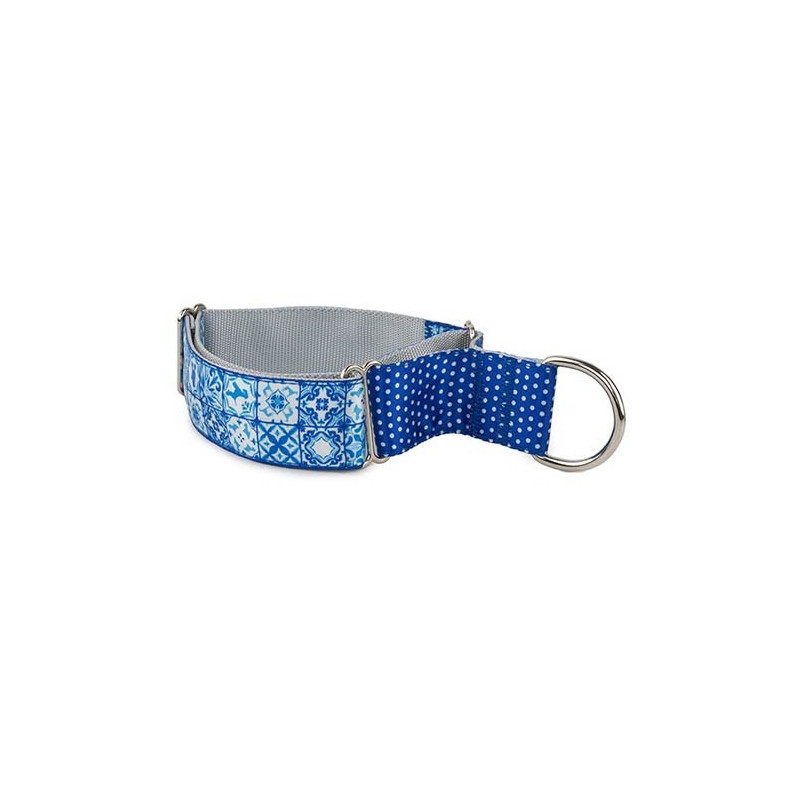 Ibañez Collar Martingale Mosaic Azul