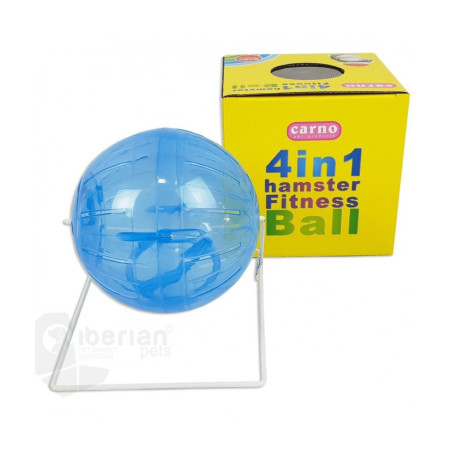 Carno Hámster Bola con Soporte Metálico