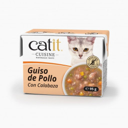 Catit Cuisine Cat Brick Guiso Pollo con Calabaza 95gr