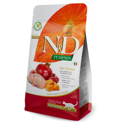 Farmina ND Prime Cat Neutered Codorniz y Calabaza