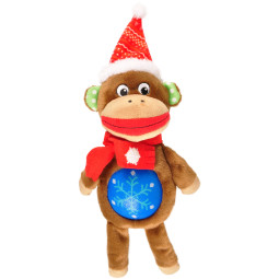 Flamingo Dog Juguete Navidad Mono