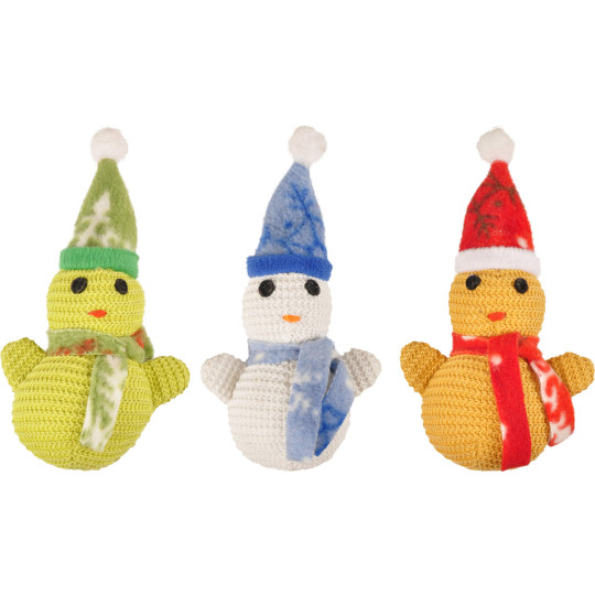 Flamingo Dog Juguete Navidad Muñeco Nieve