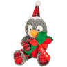 Flamingo Dog Juguete Navidad Pingüino