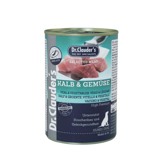 Dr. Clauder´s Ternera Vegetales 400gr, Superguau