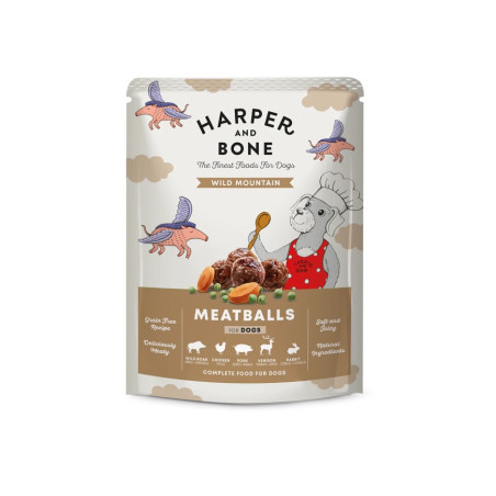 Harper And Bone Pouch Dog Wild Mountain 100gr, Superguau
