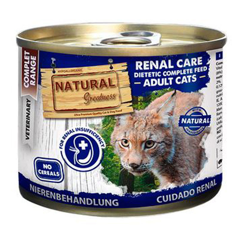 Natural Greatness Vet Diet Cat Lata Renal 200gr