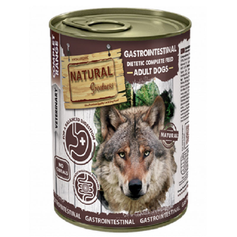 Natural Greatness Vet Diet Dog Lata Gastrointestinal 400gr