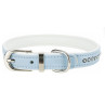 MGZ collar con diamantes 1 fila azul