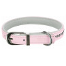 MGZ collar con diamantes 1 fila rosa