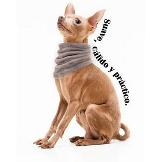 MI&DOG braga color crema para el cuello