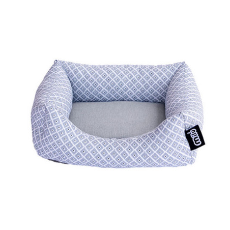 Milú Cuna Delia Estampada Gris