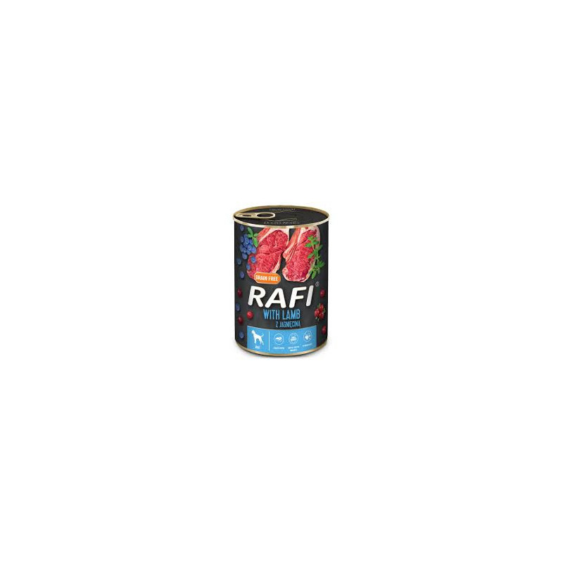 Rafi Dog Pate Cordero Arandanos 800gr, Superguau