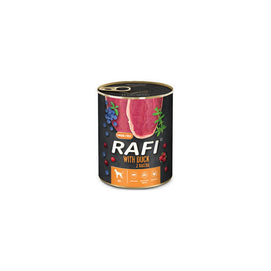 Rafi Dog Pate Pato Arandanos 800gr, Superguau