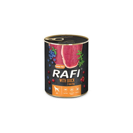 Rafi Dog Pate Pato Arandanos 800gr, Superguau