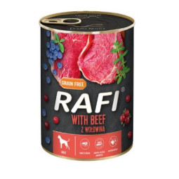 Rafi Dog Pate Ternera Arandanos , Superguau