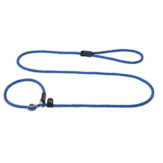 Rogz collar y correa redonda Rope azul
