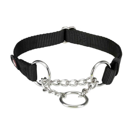 Trixie Collar con Cadena Negro M-L