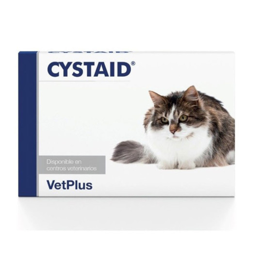 VetPlus Cystaid Gato 30 Cápsulas